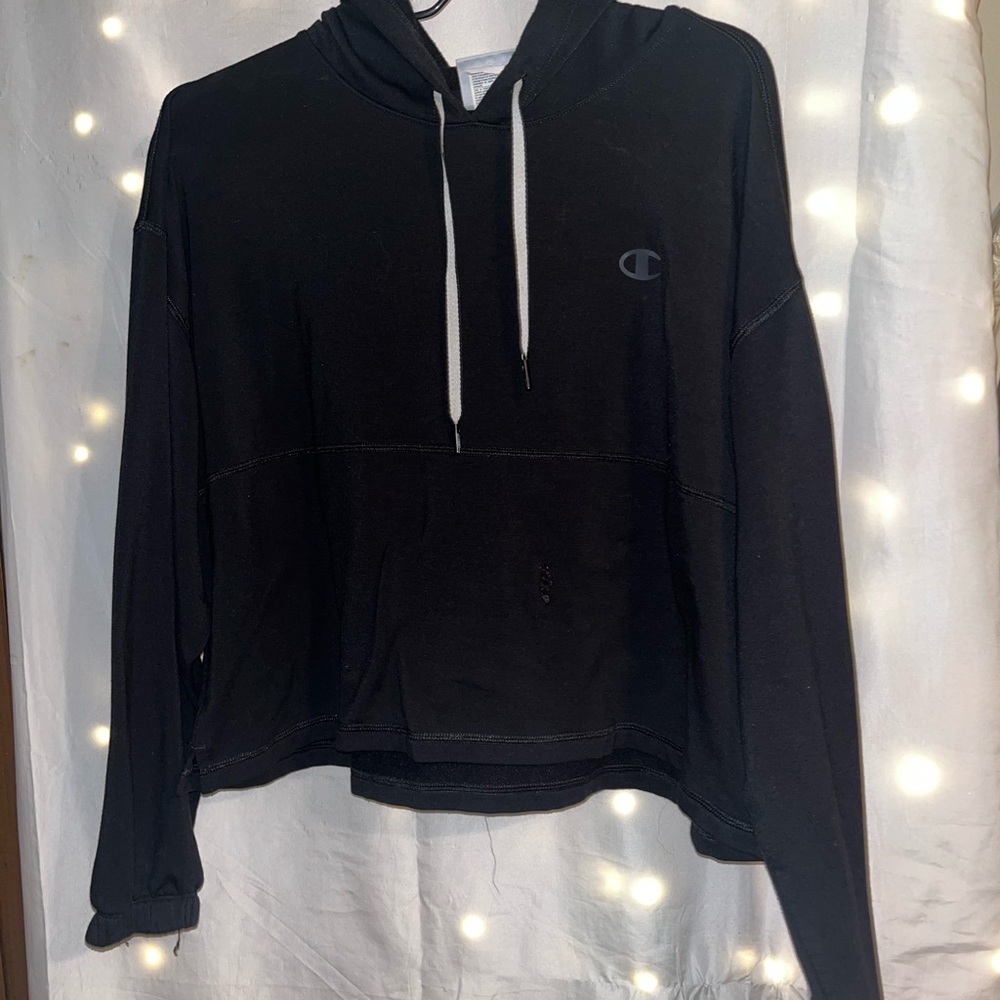 Champion Black Hoodie